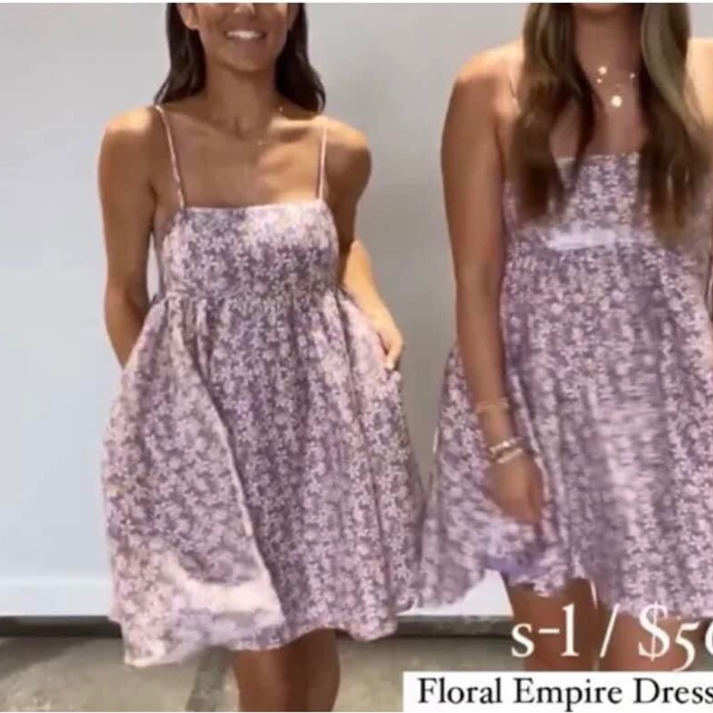 Shop Talulah size medium Floral Empire Dress